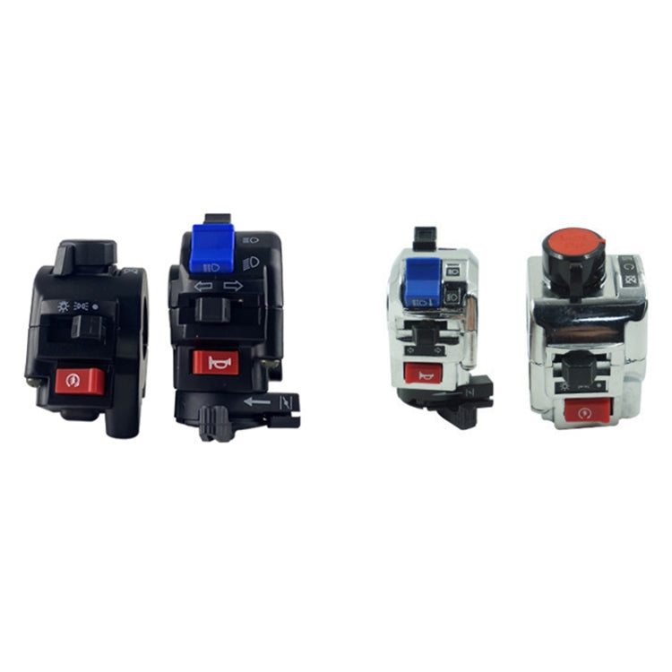 For QJ Storm Taizi 150 Motorcycle Left And Right Handlebar Switch Assembly(Black) - Grips by PMC TechLife | Online Shopping South Africa | PMC TechLife | Buy Now Pay Later Mobicred