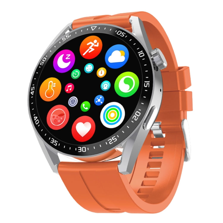 HW28 1.39-inch IP67 Waterproof Health Monitoring Bluetooth Call Smart Watch with NFC Payment(Orange) - Smart Watches by PMC TechLife | Online Shopping South Africa | PMC TechLife | Buy Now Pay Later Mobicred