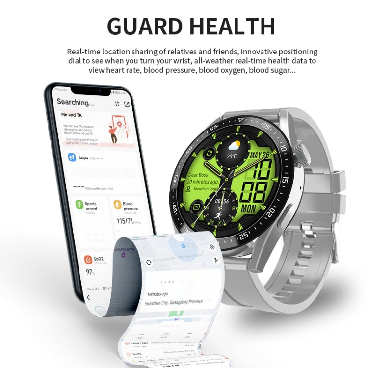 HW28 1.39-inch IP67 Waterproof Health Monitoring Bluetooth Call Smart Watch with NFC Payment(Black) - Smart Watches by PMC TechLife | Online Shopping South Africa | PMC TechLife | Buy Now Pay Later Mobicred
