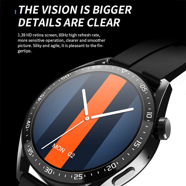 HW28 1.39-inch IP67 Waterproof Health Monitoring Bluetooth Call Smart Watch with NFC Payment(Grey) - Smart Watches by PMC TechLife | Online Shopping South Africa | PMC TechLife | Buy Now Pay Later Mobicred