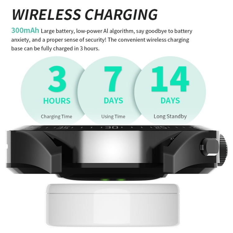 HW28 1.39-inch IP67 Waterproof Health Monitoring Bluetooth Call Smart Watch with NFC Payment(Grey) - Smart Watches by PMC TechLife | Online Shopping South Africa | PMC TechLife | Buy Now Pay Later Mobicred