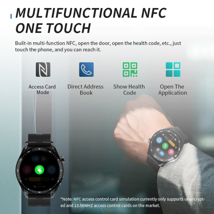HW28 1.39-inch IP67 Waterproof Health Monitoring Bluetooth Call Smart Watch with NFC Payment(Coffee) - Smart Watches by PMC TechLife | Online Shopping South Africa | PMC TechLife | Buy Now Pay Later Mobicred