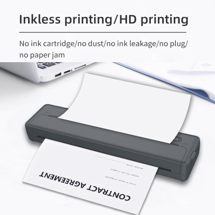 A4-XZ 203DPI A4 Home Portable Smart Wireless Inkless Thermal Printer(White) - Printer by PMC TechLife | Online Shopping South Africa | PMC TechLife | Buy Now Pay Later Mobicred