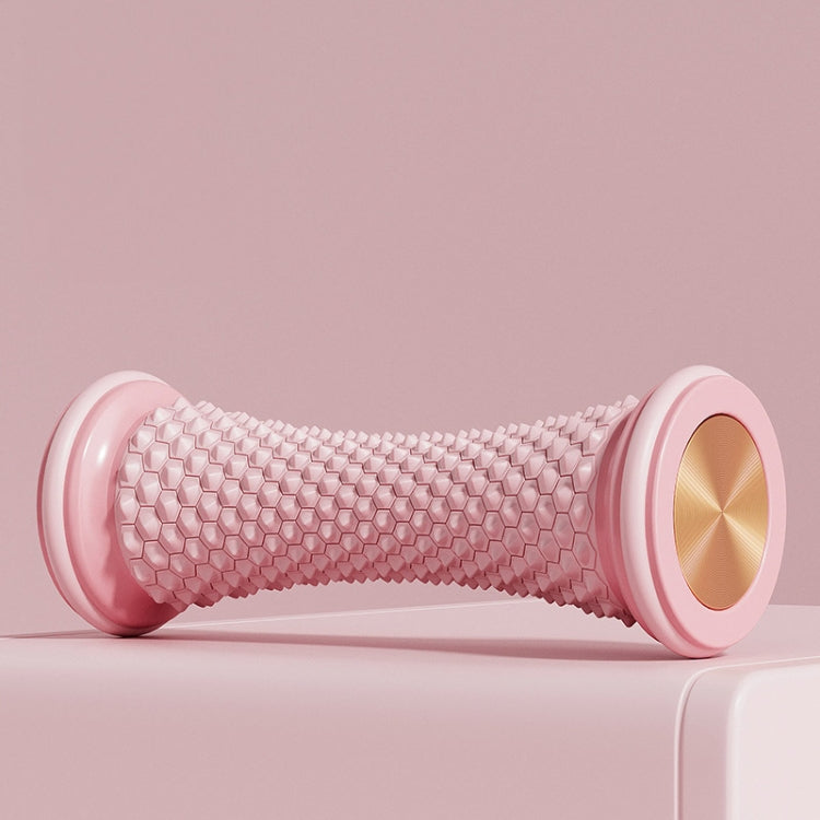 Plantar Fascia Wheel Foot Massager Yoga Roller Arch Trainer(Pink) - free shipping - PMC TechLife - Order now!