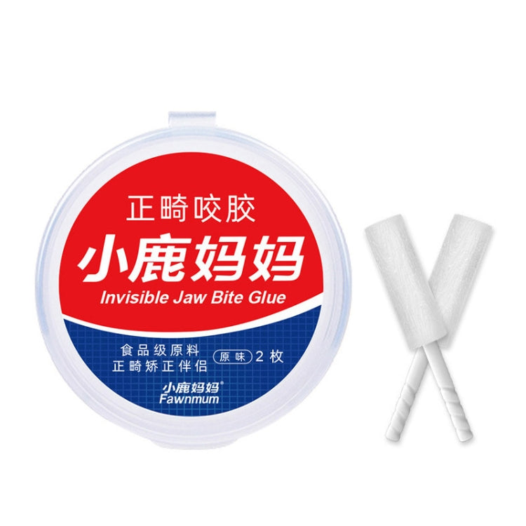 Fawnmum 2pcs /Box Handheld Hollow Cylinder Orthodontic Bite Sticks(Original Flavor) - free shipping - PMc TechLife - Order now!