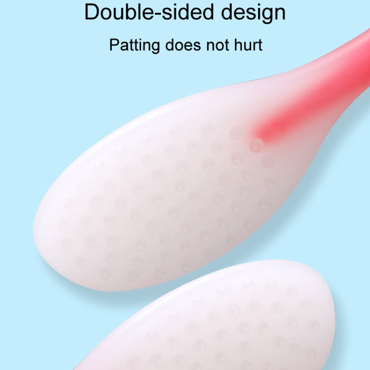Meridian Points Gua Sha Patting Board Silicone Palm Massage Whacker, Style: Pink 32cm - free shipping - PMC TechLife - Order now!