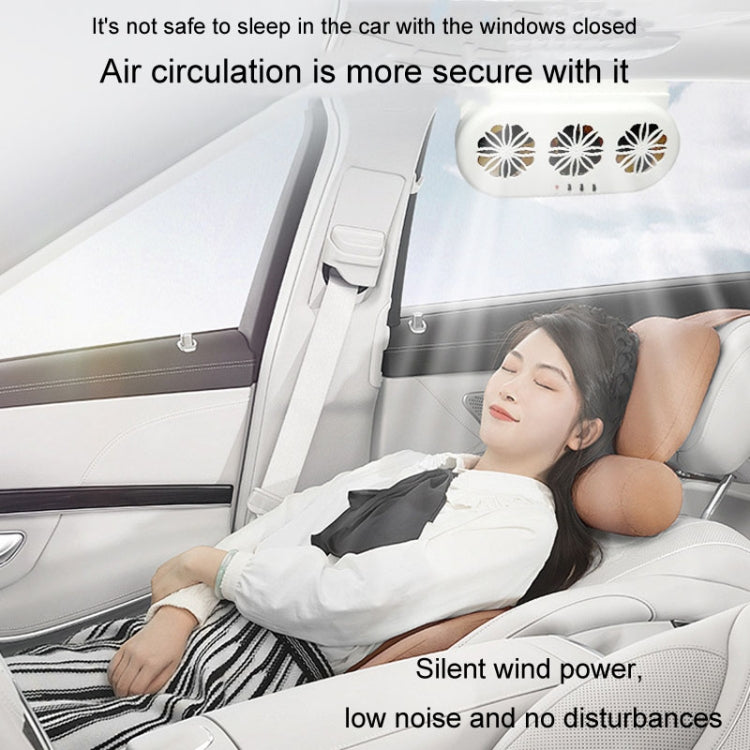 USB Plug-In Car Window Exhaust Fan Car Air Circulation Cooling Ventilation Fan, Color: Black - Heating & Fans by PMC TechLife | Online Shopping South Africa | PMC TechLife | Buy Now Pay Later Mobicred