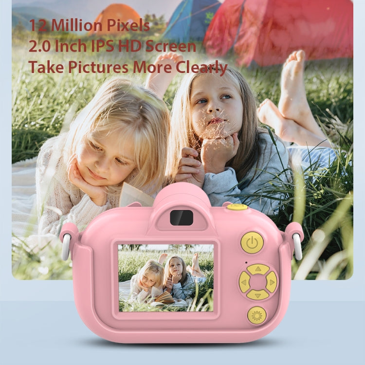 DC501 2.0-Inch 4X Zoom HD Digital Camera Mini Children Photography Camera, Color: Pink - Children Cameras by PMC TechLife | Online Shopping South Africa | PMC TechLife | Buy Now Pay Later Mobicred