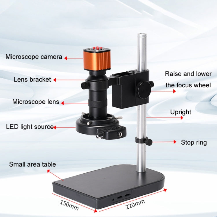 Measuring Electron Microscope Industrial Camera, Specifications: 60 Frames 14 Megapixel Dual Interface With Measurement - free shipping - PMC TechLife - Order now!