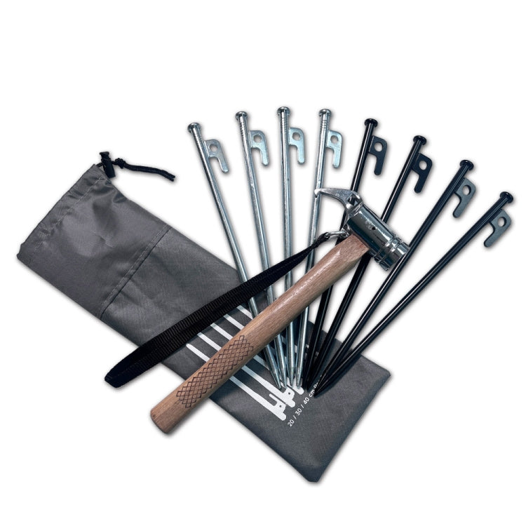 L 40cm Ground Spike Storage Bag Outdoor Camping Accessories Portable Handheld Storage Bag - Tents & Accessories by PMC TechLife | Online Shopping South Africa | PMC TechLife | Buy Now Pay Later Mobicred