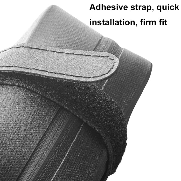 Rhinowalk RK5200 0.39L Bicycle Lightweight Waterproof Tail Bag Outdoor Cycling TPU Saddle Bag(Black) - Bicycle Bags by Rhinowalk | Online Shopping South Africa | PMC TechLife | Buy Now Pay Later Mobicred