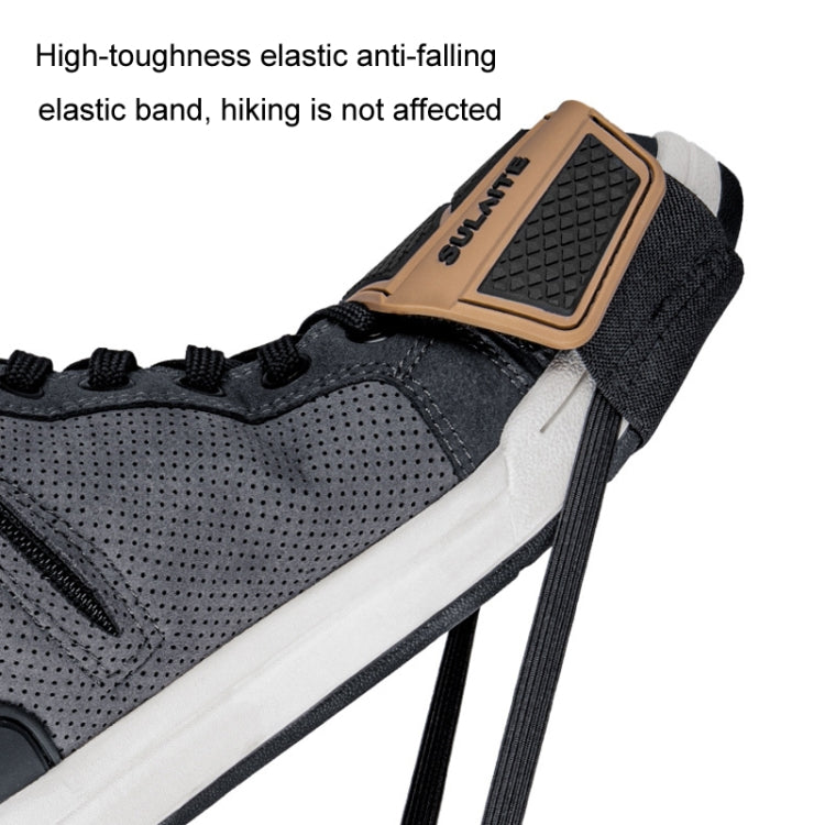 SULAITE Motorcycle Anti-Slip Riding Gear Cover Anti-Scratch Wear-Resistant Shoe Cover(Gray) - Protective Gear by SULAITE | Online Shopping South Africa | PMC Jewellery | Buy Now Pay Later Mobicred