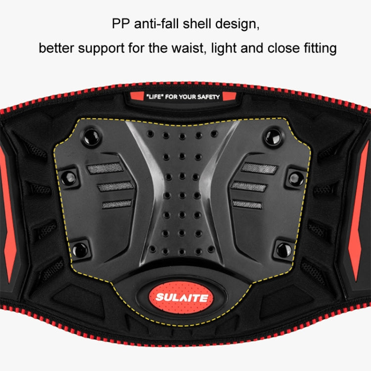 SULAITE Motorcycle Riding Breathable Anti-Fall Belt, Color: Red L/XL - Protective Gear by SULAITE | Online Shopping South Africa | PMC TechLife | Buy Now Pay Later Mobicred