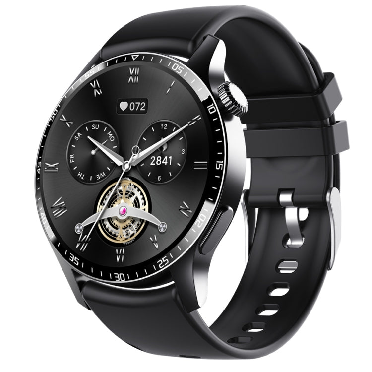 F207 Smart Watch 1.35-Inch Narrow Edge Screen Supports Bluetooth Calls / 24H Health Monitoring / 150+ Sports Modes, Color: Black Silicone - Smart Watches by PMC TechLife | Online Shopping South Africa | PMC TechLife | Buy Now Pay Later Mobicred