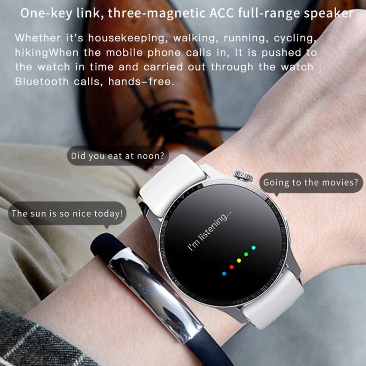 F207 Smart Watch 1.35-Inch Narrow Edge Screen Supports Bluetooth Calls / 24H Health Monitoring / 150+ Sports Modes, Color: Black Bamboo - Smart Watches by PMC TechLife | Online Shopping South Africa | PMC TechLife | Buy Now Pay Later Mobicred