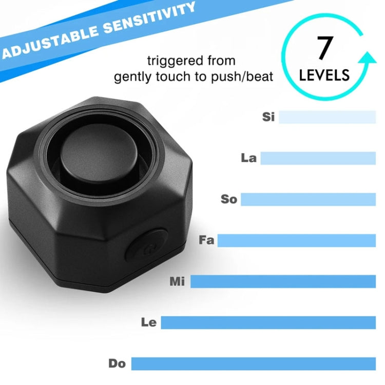 SF32R+03C Electric Motorcycle / Bike Anti-theft Alarm Home Wiring Free Vibration Alarm - Security Alarm System by PMC TechLife | Online Shopping South Africa | PMC TechLife | Buy Now Pay Later Mobicred