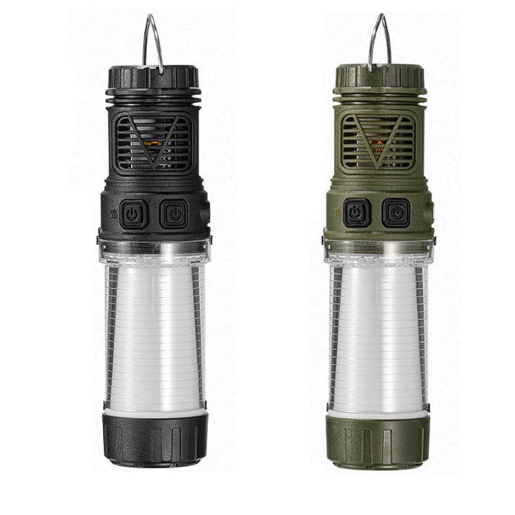 3 in 1 LED Mosquito Repellent Camping Light Magnetic Outdoor Tent Light(W8122 Black) - Camping Lighting by PMc TechLife | Online Shopping South Africa | PMc TechLife | Buy Now Pay Later Mobicred