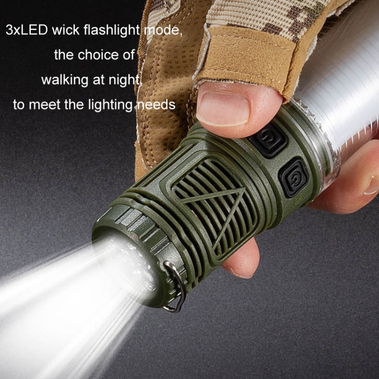 3 in 1 LED Mosquito Repellent Camping Light Magnetic Outdoor Tent Light(W8122 Black) - Camping Lighting by PMc TechLife | Online Shopping South Africa | PMc TechLife | Buy Now Pay Later Mobicred