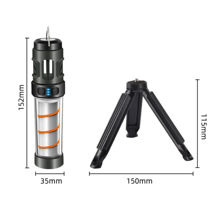 3 In 1 LED Mosquito Repellent Camping Light Magnetic Outdoor Tent Light(AH06) - Camping Lighting by PMc TechLife | Online Shopping South Africa | PMc TechLife | Buy Now Pay Later Mobicred