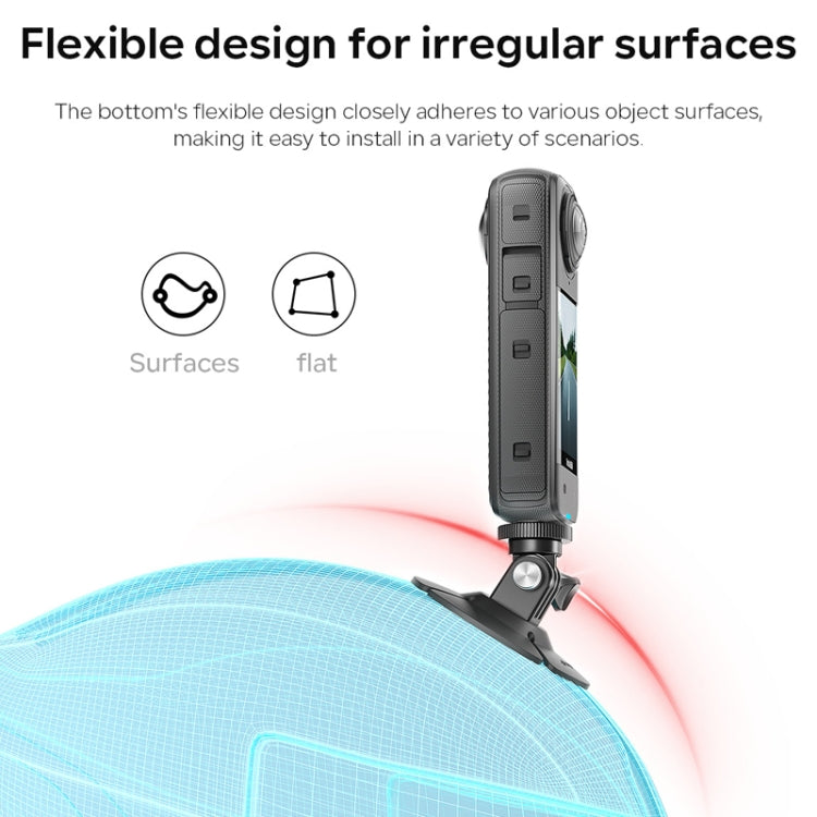 aMagisn Flexible Adhesive Mount for DJI / GoPro / Insta360 and Other Action Cameras - Helmet Mount by aMagisn | Online Shopping South Africa | PMC TechLife | Buy Now Pay Later Mobicred
