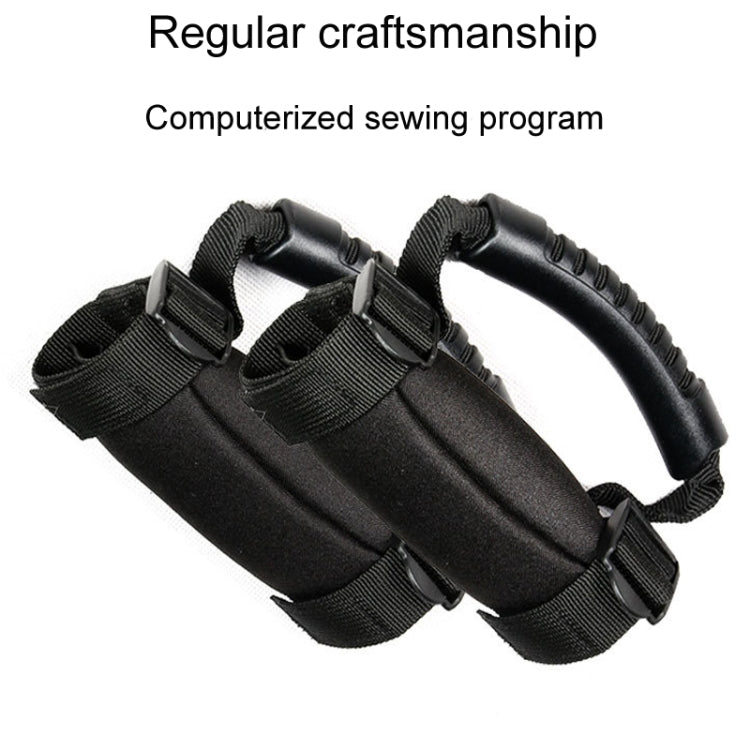 UTV Beach Bike Conversion Car Handle Rope Polaris RZR Non-Slip Handrail(Black) - Grips by PMC TechLife | Online Shopping South Africa | PMC TechLife | Buy Now Pay Later Mobicred