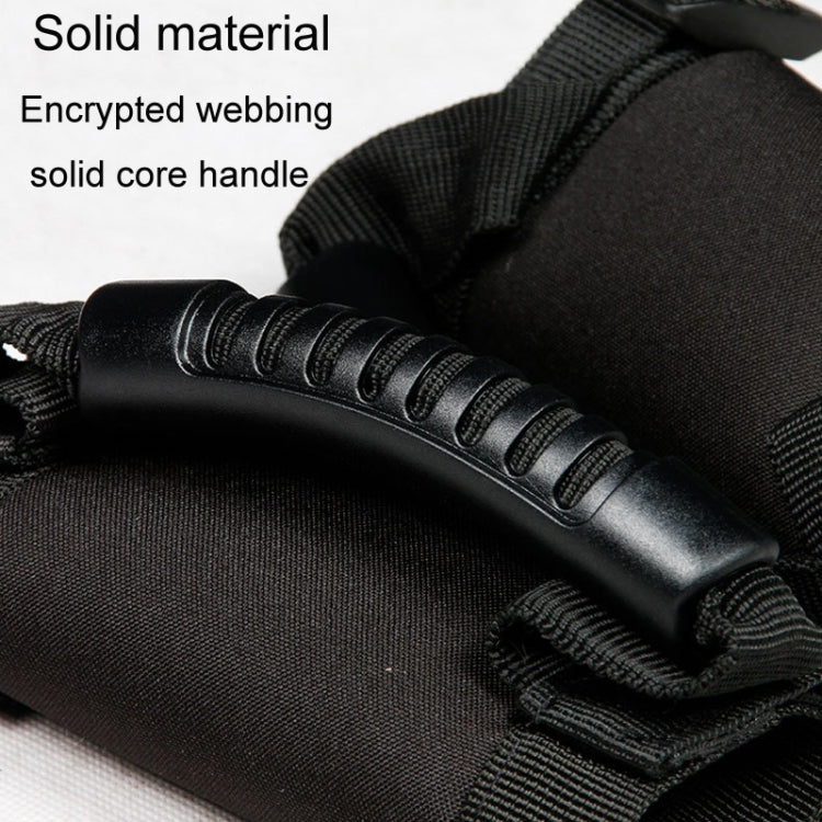 UTV Beach Bike Conversion Car Handle Rope Polaris RZR Non-Slip Handrail(Black) - Grips by PMC TechLife | Online Shopping South Africa | PMC TechLife | Buy Now Pay Later Mobicred