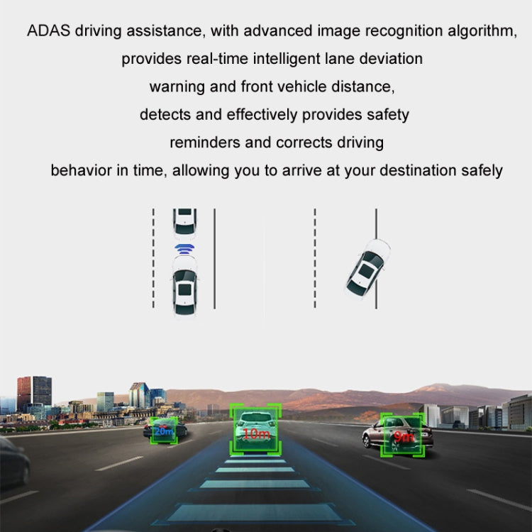Android ADAS HD Night Vision 1080P USB Driving Recorder, Model: Single Lens(32G Memory Card) - Car DVRs by PMC TechLife | Online Shopping South Africa | PMC TechLife | Buy Now Pay Later Mobicred