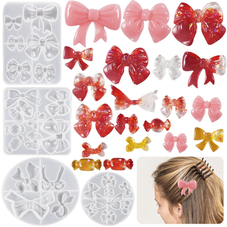 Bowknot Hairpin Jewelry Silicone Molds DIY Epoxy Resin Casting Mould Style 001 - free shipping - PMc TechLife - Order now!