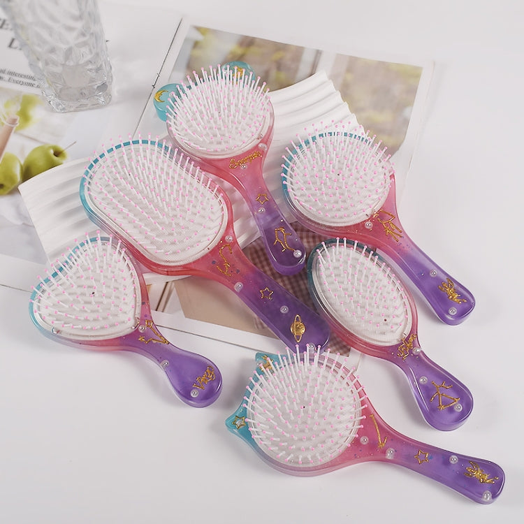 Air Cushion Comb Set Silicone Mold DIY Epoxy Resin Craft Making Mold, Spec: Oval 001 - free shipping - PMc TechLife - Order now!