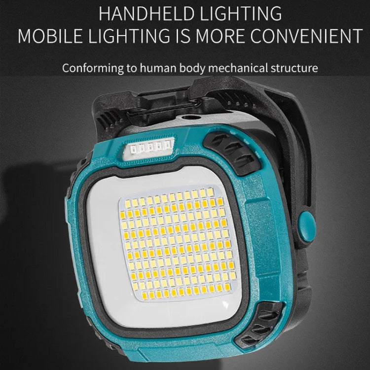 COB Work Lilight Type-C Charging Outdoor Lighting Floodlight(W892-1 Yellow Without Battery) - Camping Lighting by PMC Jewellery | Online Shopping South Africa | PMC Jewellery | Buy Now Pay Later Mobicred