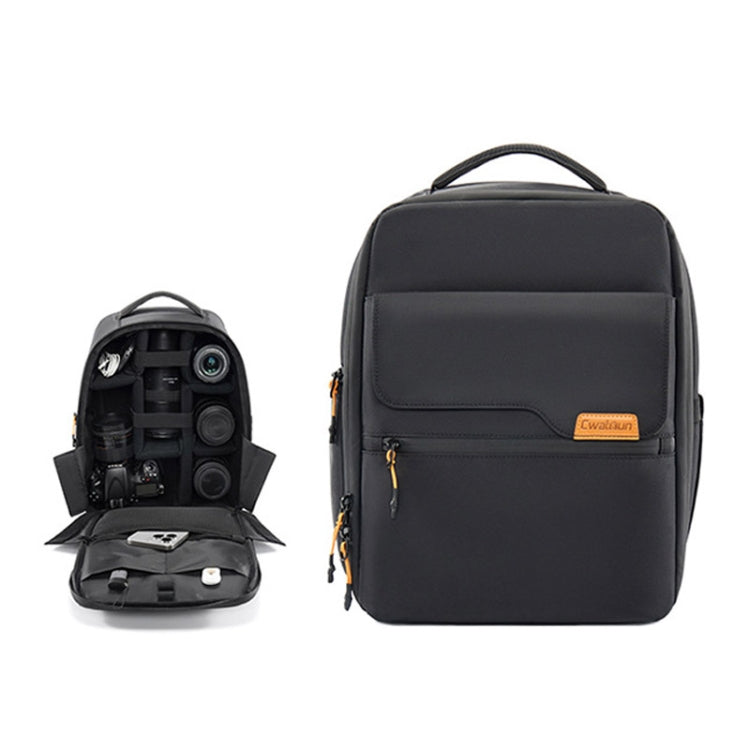 Cwatcun D93 Casual Camera Bag Waterproof Photography Bag(3.0 Small Black) - free shipping - PMC TechLife - Order now!