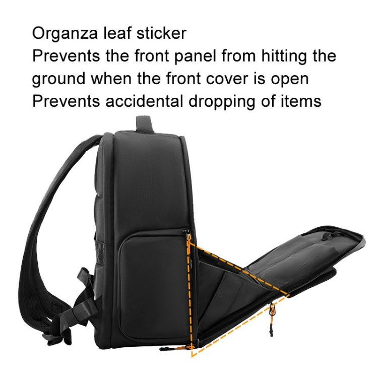 Cwatcun D93 Casual Camera Bag Waterproof Photography Bag(3.0 Small Black) - free shipping - PMC TechLife - Order now!