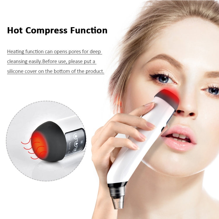KS-X007 Electric Heating Hot Compress Pore Cleaner Home Facial Blackhead Acne Remover(Green) - free shipping - PMC TechLife - Order now!