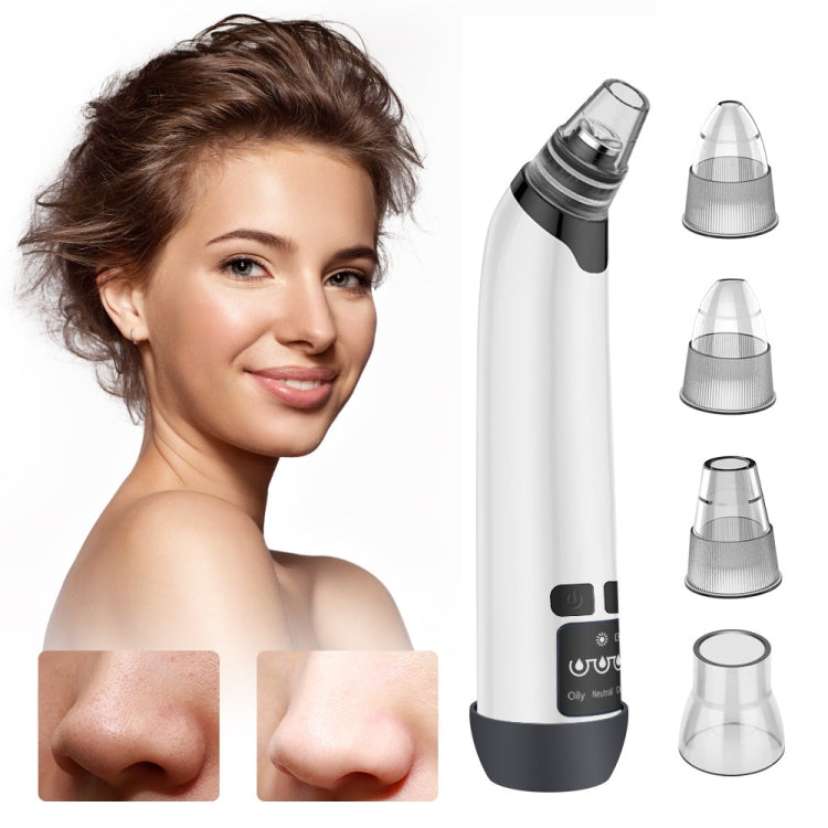 KS-X007 Electric Heating Hot Compress Pore Cleaner Home Facial Blackhead Acne Remover(White) - free shipping - PMC TechLife - Order now!