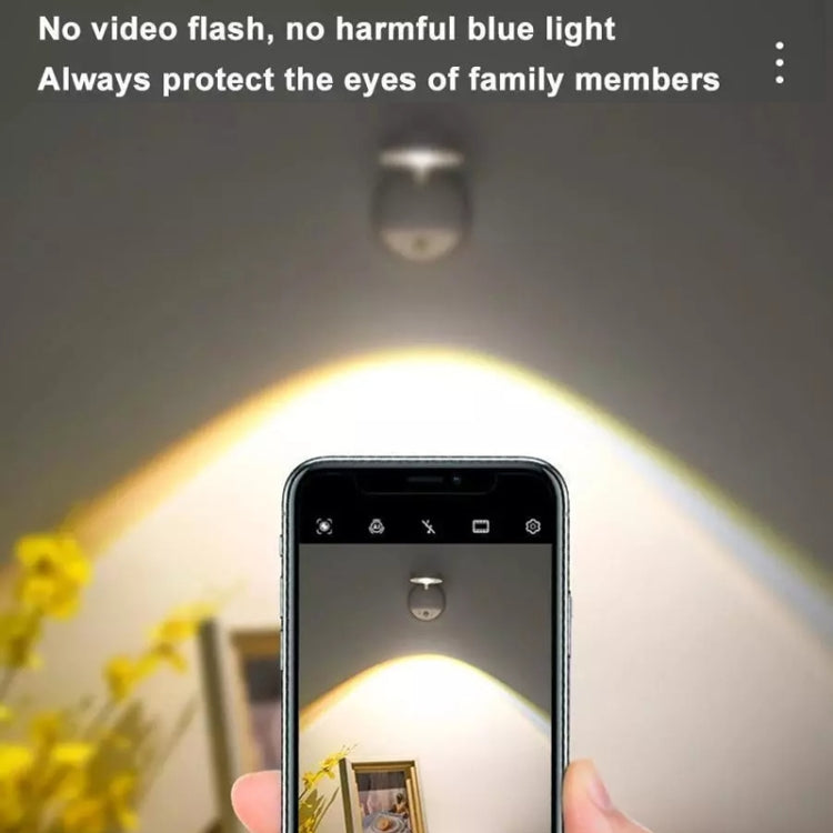 Rechargeable LED Motion Sensor Wireless Spotlight Dimmable Picture Light 2000mAH(White) - Sensor LED Lights by PMC TechLife | Online Shopping South Africa | PMC TechLife | Buy Now Pay Later Mobicred
