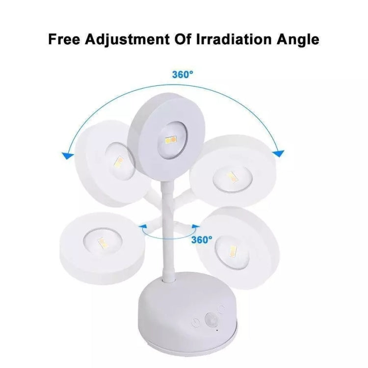 Rechargeable LED Motion Sensor Wireless Spotlight Dimmable Picture Light 2000mAH(White) - Sensor LED Lights by PMC TechLife | Online Shopping South Africa | PMC TechLife | Buy Now Pay Later Mobicred