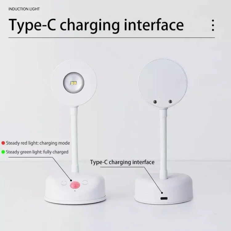 Rechargeable LED Motion Sensor Wireless Spotlight Dimmable Picture Light 1200mAH(Black) - Sensor LED Lights by PMC TechLife | Online Shopping South Africa | PMC TechLife | Buy Now Pay Later Mobicred