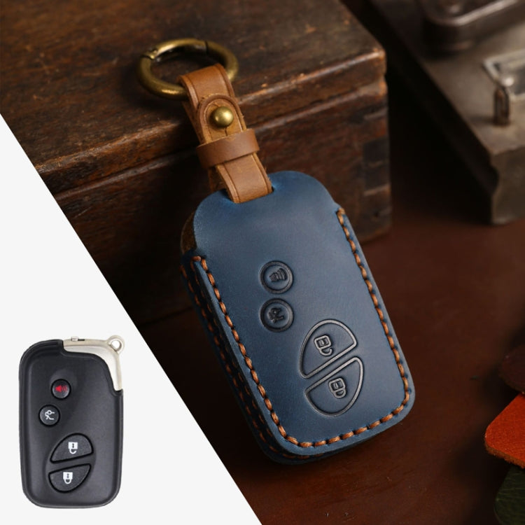 For Lexus RX270/ES240/LX570 Hallmo Car Key Cover, Color: 4 Keys Blue - Car Key Cases by Hallmo | Online Shopping South Africa | PMC TechLife | Buy Now Pay Later Mobicred