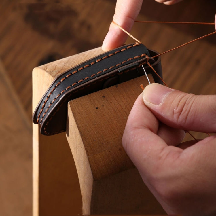 For Korean Hyundai Hallmo Car Handmade Key Bag, Color: 7 Keys Black - Car Key Cases by Hallmo | Online Shopping South Africa | PMC TechLife | Buy Now Pay Later Mobicred