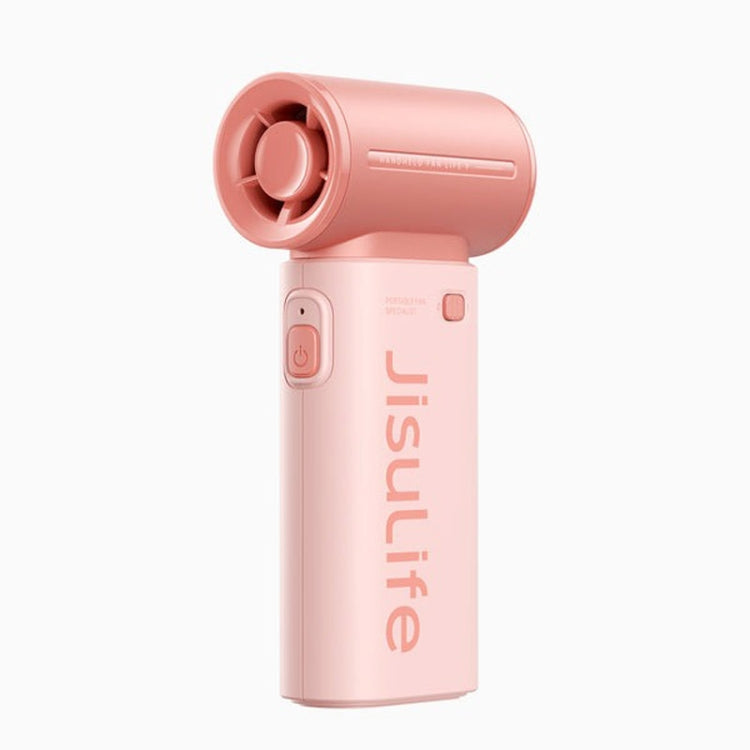 JisuLife Life9 High Speed Handheld Small Fan Mini Portable USB Rechargeable Desktop Cooling Electric Fan, Battery Capacity: 3600mAh(Pink) - free shipping - PMC Jewellery - Order now!