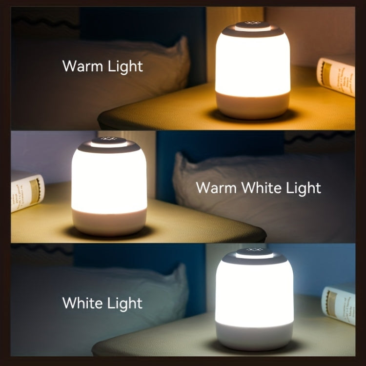 Rechargeable Touch Control LED Night Light Bedside Lamp SE Version 2400mAh White - Bedside Light by PMc TechLife | Online Shopping South Africa | PMc TechLife | Buy Now Pay Later Mobicred