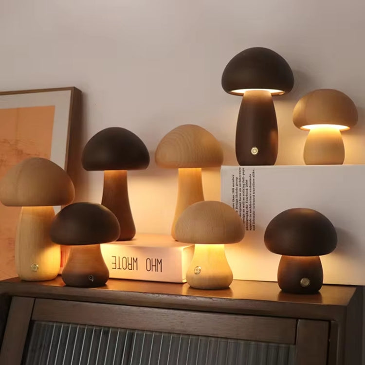 Mushroom Shape Night Light Touch Control Dimmable Bedside Atmosphere Lamp, Style: A Type Beech - Night Lights by PMc TechLife | Online Shopping South Africa | PMc TechLife | Buy Now Pay Later Mobicred