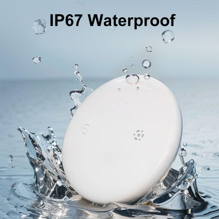 For Apple Series S10 Round Smart Global Anti-Lost Device IP67 Waterproof Locator(Black) - Pet Tracker by PMC TechLife | Online Shopping South Africa | PMC TechLife | Buy Now Pay Later Mobicred