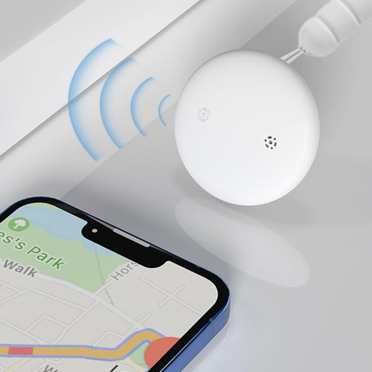 For Apple Series S10 Round Smart Global Anti-Lost Device IP67 Waterproof Locator(Black) - Pet Tracker by PMC TechLife | Online Shopping South Africa | PMC TechLife | Buy Now Pay Later Mobicred