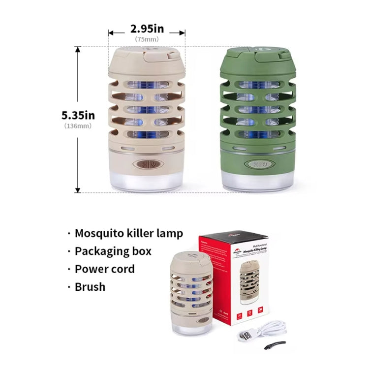 Naturehike Lighting Mosquito Killer Outdoor Camping Waterproof Mosquito Repellent Lamp(Green) - free shipping - PMC Jewellery - Order now!