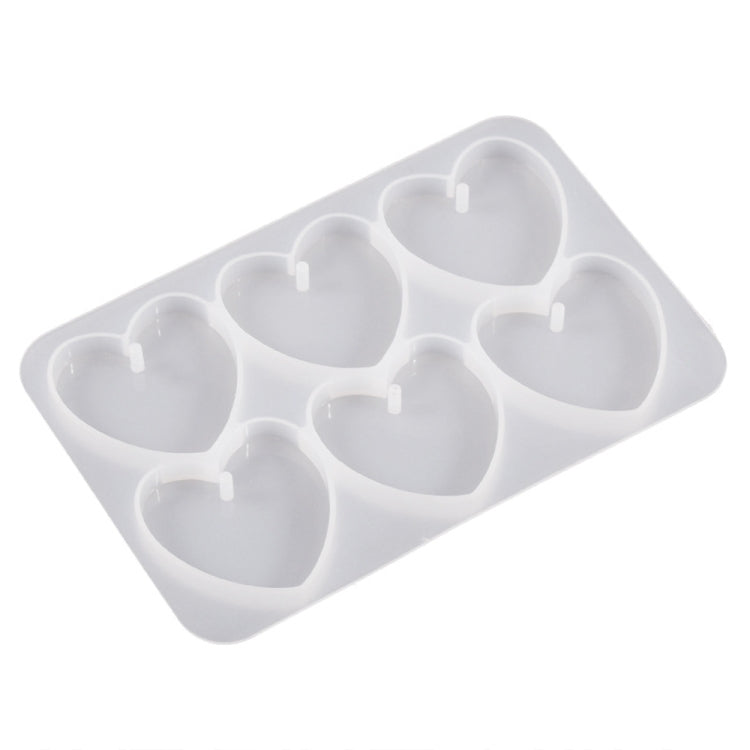 DIY Crystal Glue Heart Butterfly Pendant Keychain Ornament Silicone Mold(Heart) - free shipping - PMc TechLife - Order now!