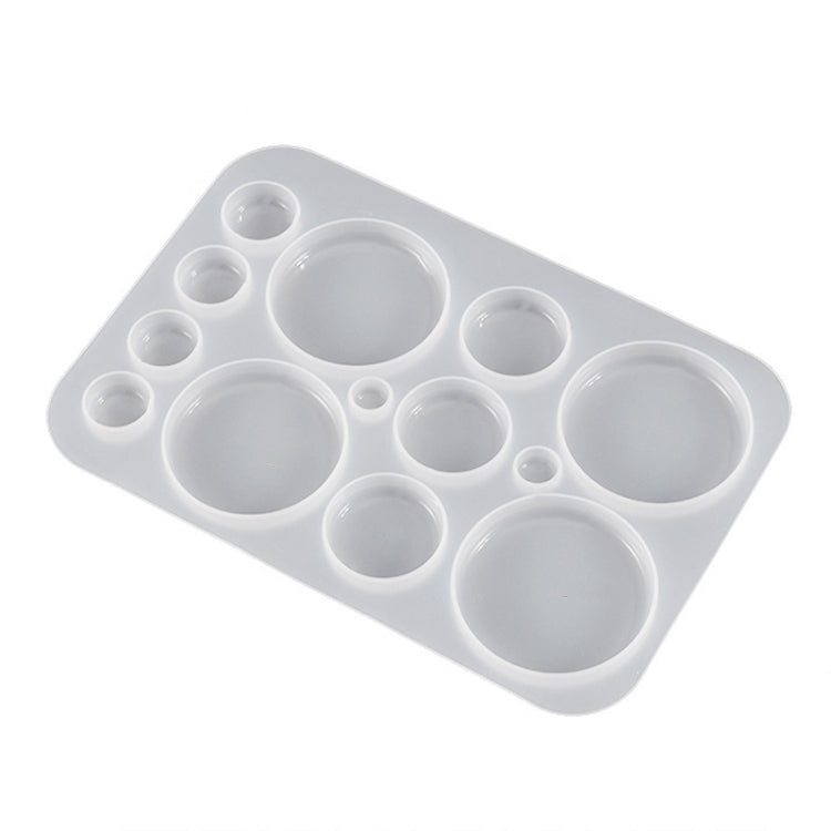 DIY Epoxy Resin Three-Dimensional Geometric Pendant Earring Silicone Mold, Spec: Round - free shipping - PMc TechLife - Order now!