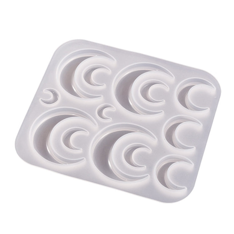 DIY Epoxy Resin Three-Dimensional Geometric Pendant Earring Silicone Mold, Spec: Moon - free shipping - PMc TechLife - Order now!