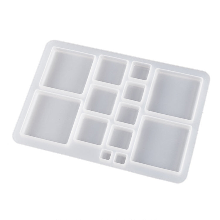 DIY Epoxy Resin Three-Dimensional Geometric Pendant Earring Silicone Mold, Spec: Square - free shipping - PMc TechLife - Order now!
