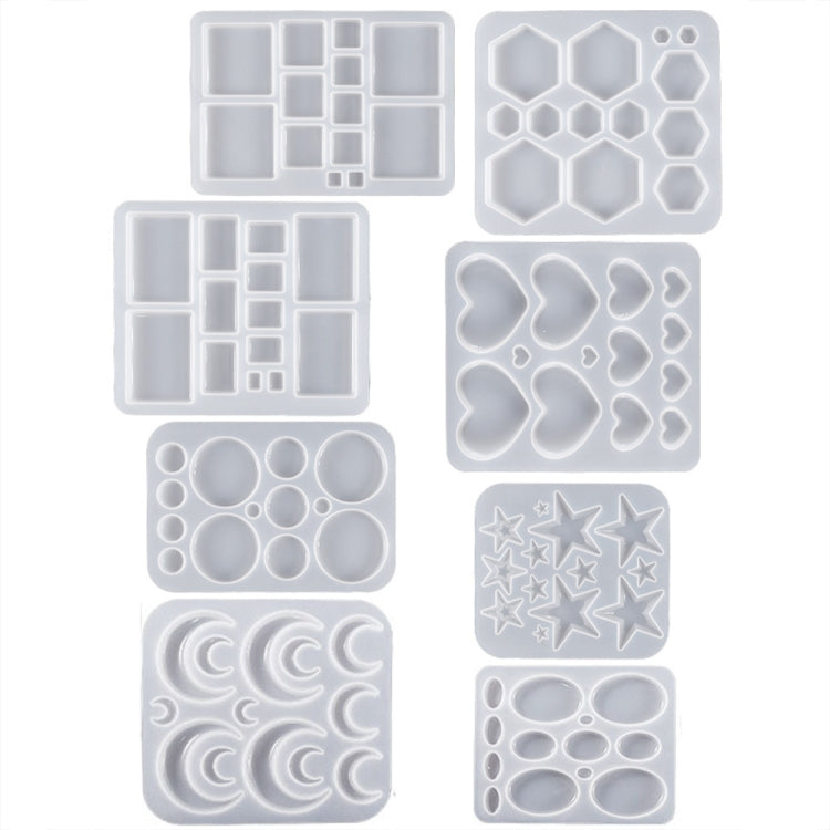 DIY Epoxy Resin Three-Dimensional Geometric Pendant Earring Silicone Mold, Spec: Rectangle - free shipping - PMc TechLife - Order now!